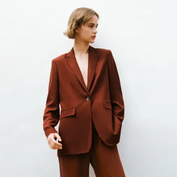 Zara Limited Edition Flowy Blazer